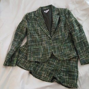 Dress Barn Skirt Jacket Suit Excel Cond size 10/12